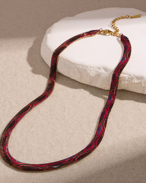 Slangen Statement Ketting – Een Symbool van Mystiek & Kracht