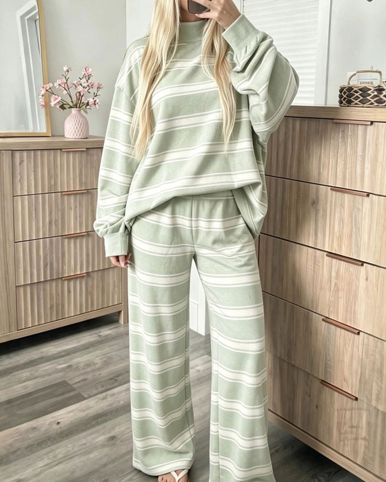 Set Gestreept Dames Casual