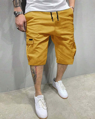 Shorts Trekkoord Taille Cargo