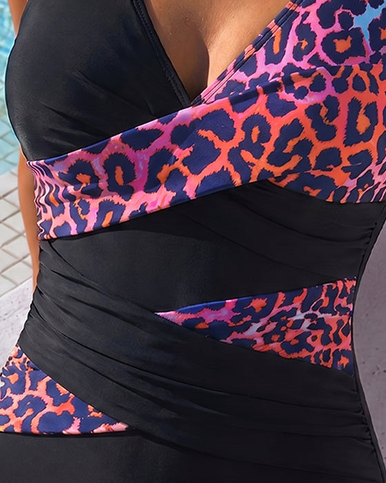 Vakantie Eén Deel Luipaardprint