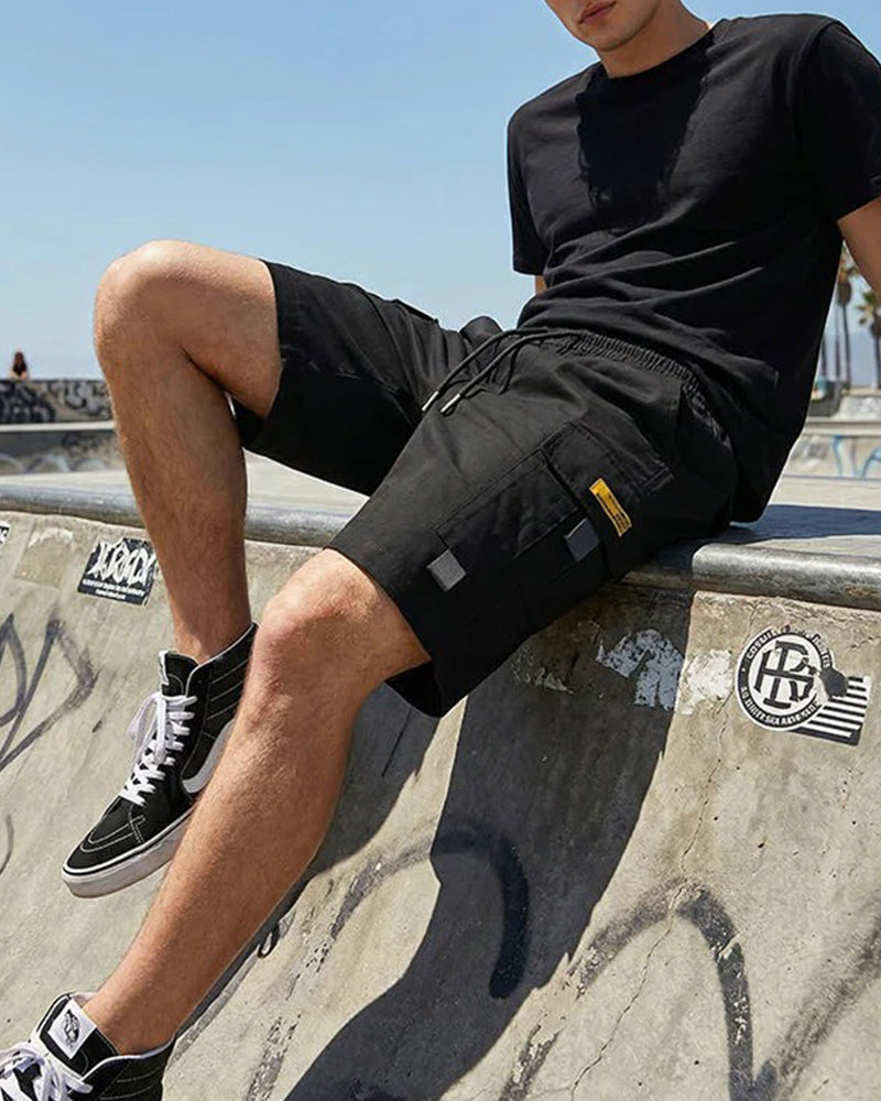 Shorts Casual Heren Cargo
