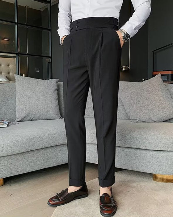 Heren Broek Zak Effen Casual Jurk