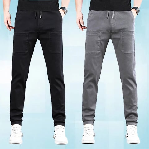 Broek Hoge Stretch Multi-Zak Duurzaam Cargo