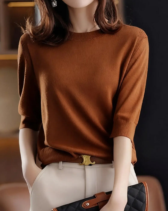 Pullover Los Ronde Hals Casual