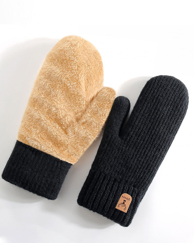 Winterhandschoenen Met Fleece Voering