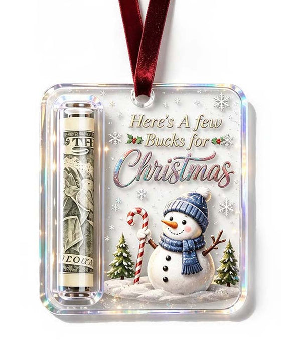 Kerst Contant Cadeau Ornament