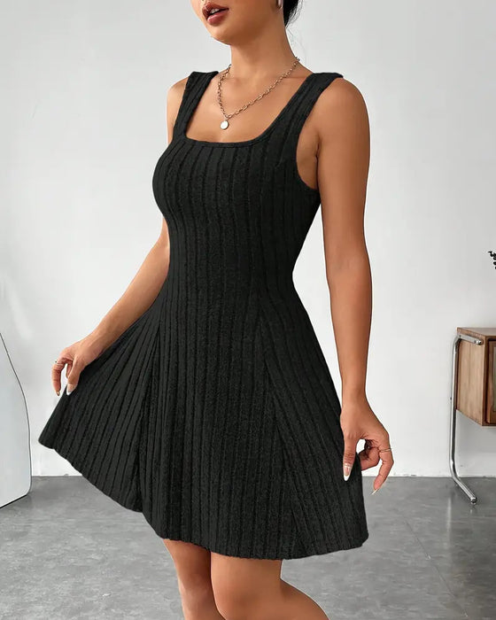 Set Capuchon Top Tank Jurk Tweedelig