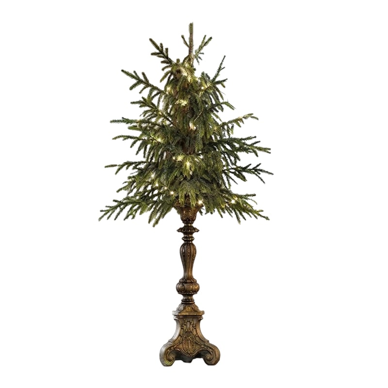 Verlichte tafelkerstboom