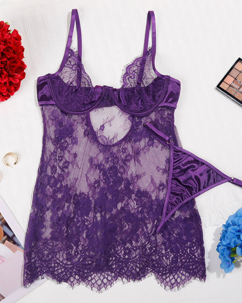 Nachthemden Set – Sexy Camisole