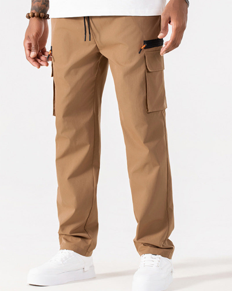 Broek Los Casual Meerdere Zakken Cargo