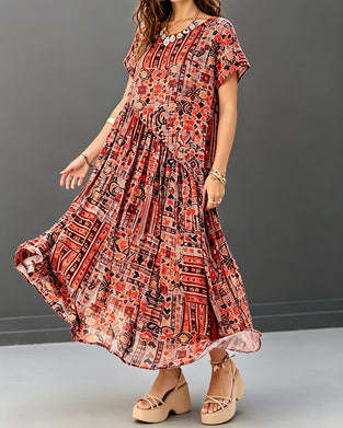 Jurk Casual Korte Mouwen