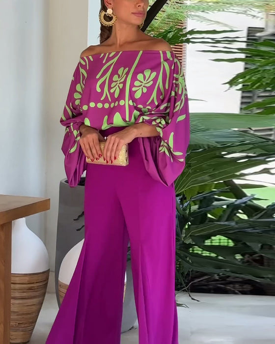 Dames elegante blouse met één schouder