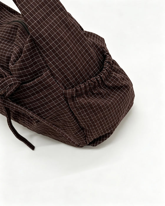 Tas Strikt Geruit Crossbody