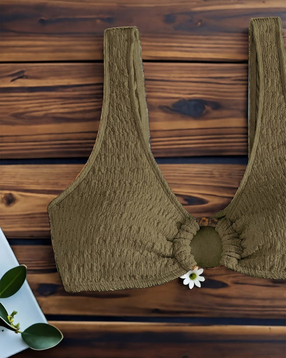 Bikini V-hals Hoge Taille