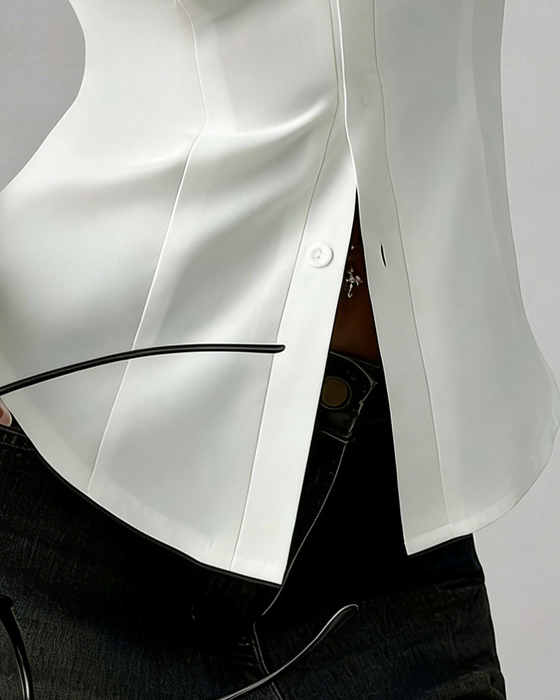 Elegante Slim-Fit Vrouwenblouse