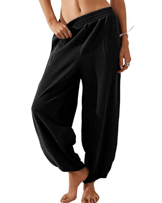 Broek Elastische Taille Harem