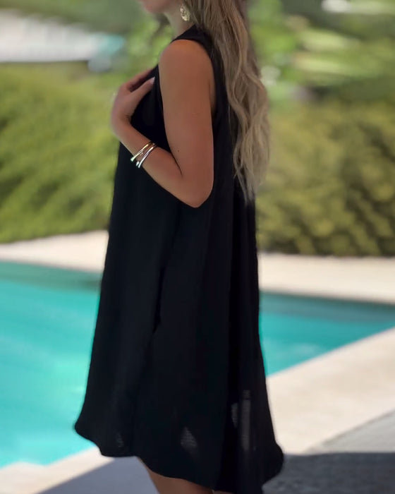 Jurk Mouwloos Casual