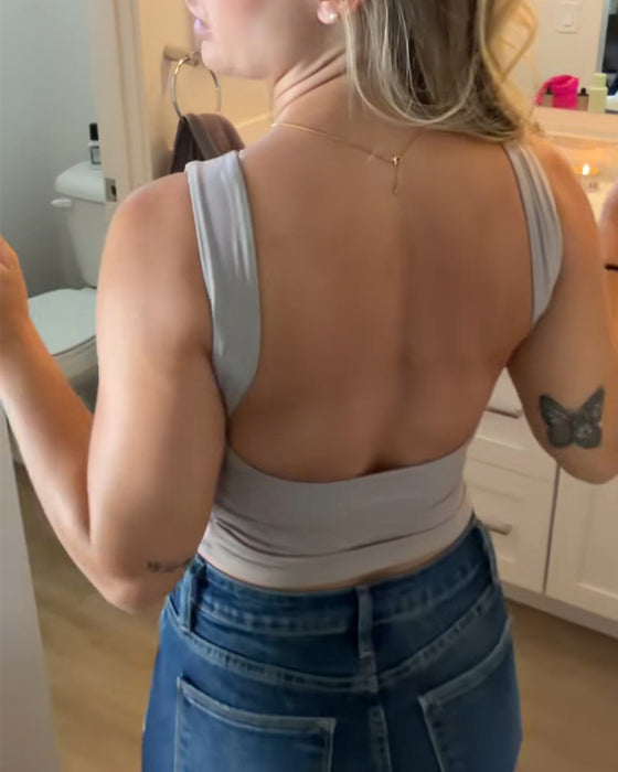 Tank Top Naadloze Basislaag