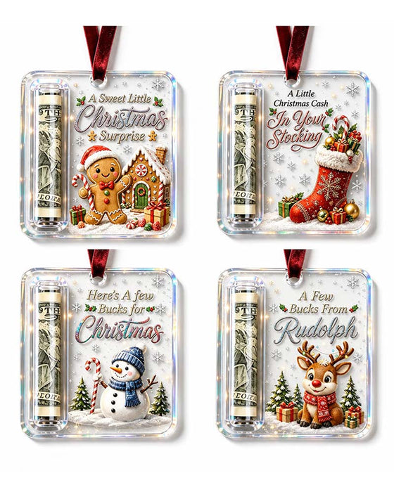 Kerst Contant Cadeau Ornament