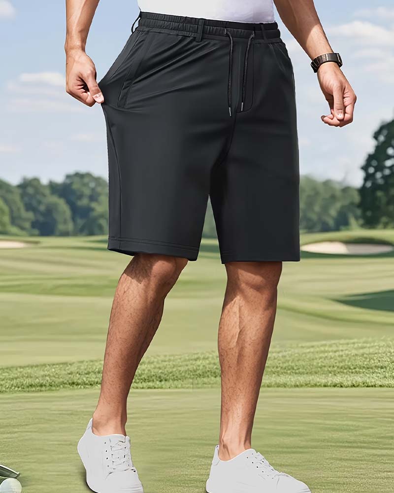 Shorts Elastische Taille Trekkoord Heren