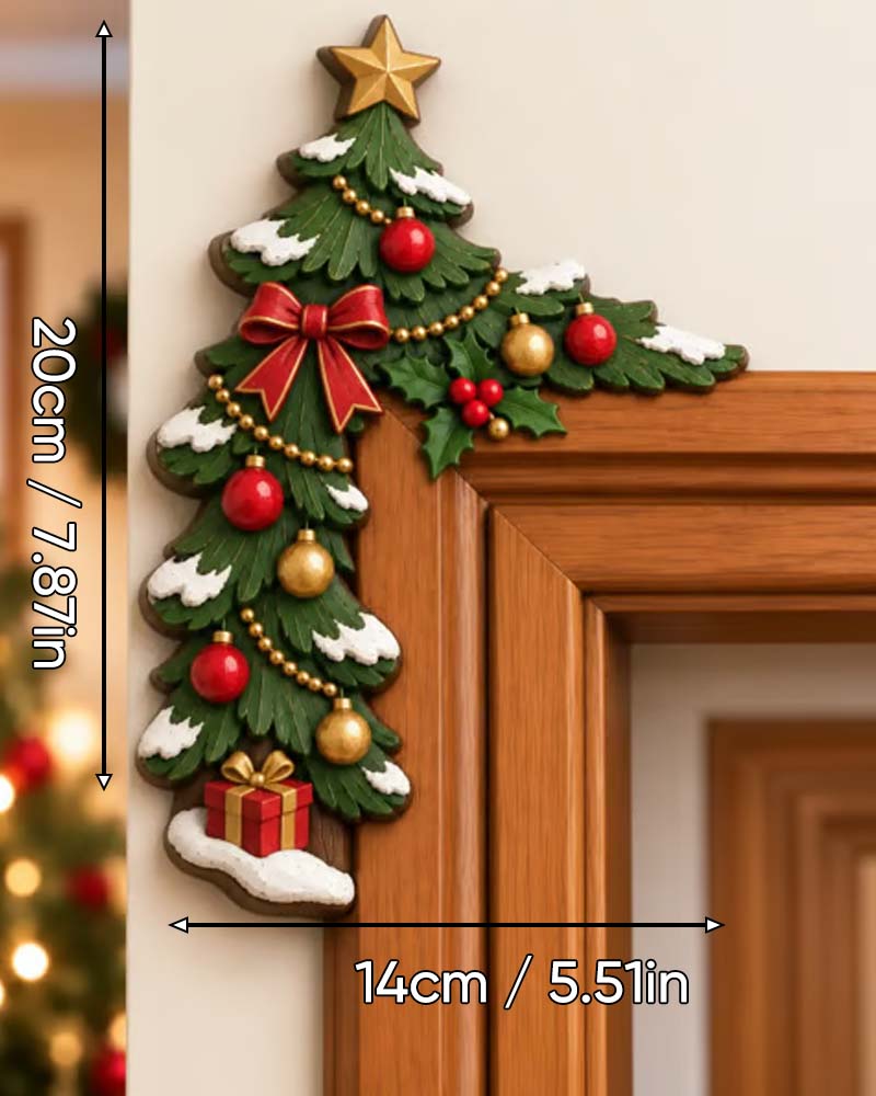 Decoratie Kerst Gluur Deurkozijn Hoek
