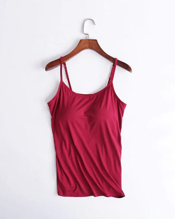 Tank met indbygget bh