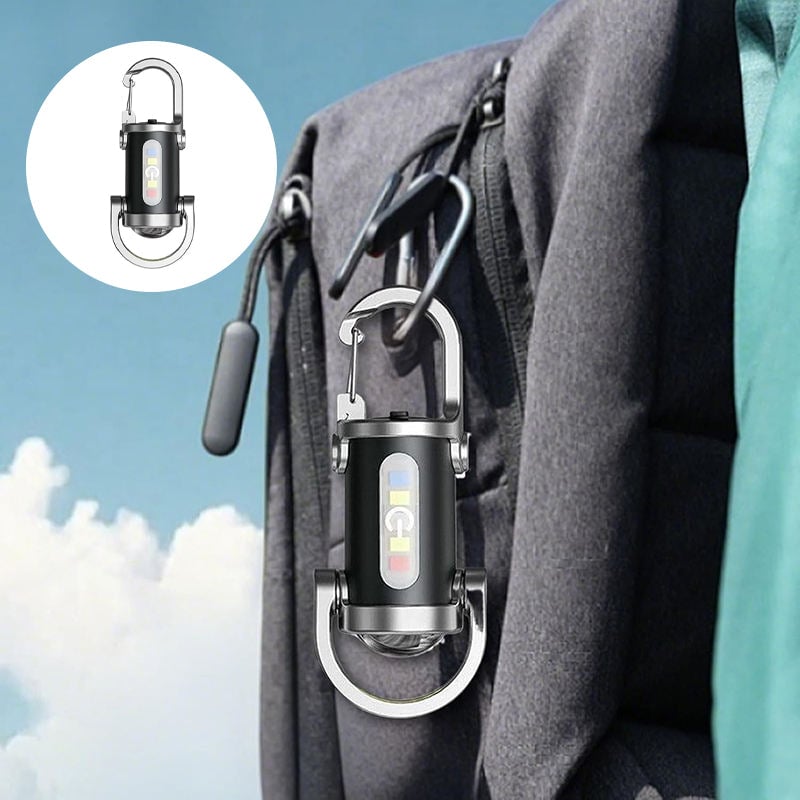 Oplaadbare Mini Zaklamp Sleutelhanger