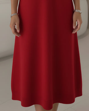 Modieuze Doorknoopjurk Met Reverskraag