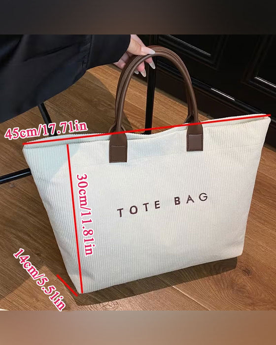 Tas Letterprint Tote