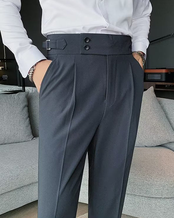 Heren Broek Zak Effen Casual Jurk