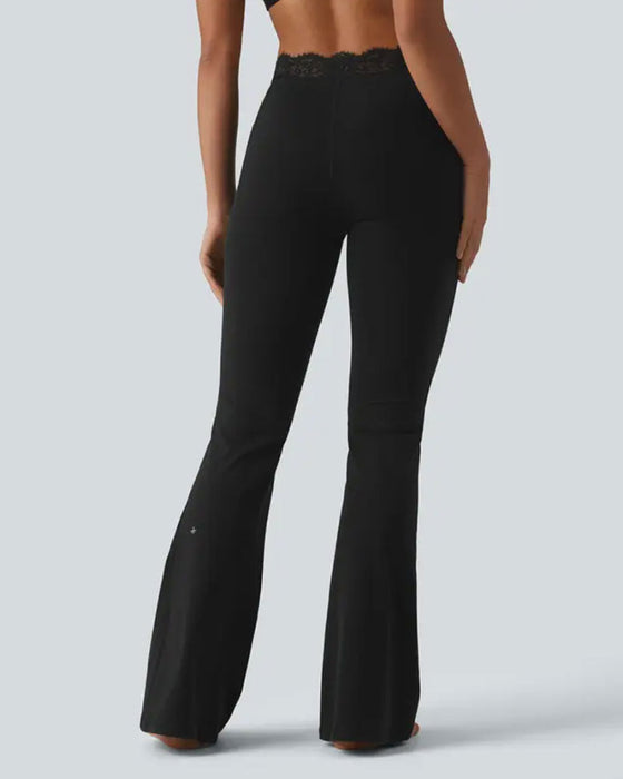 Broek Kant Taille Licht Uitlopend Yoga