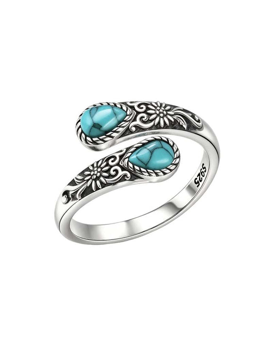 Madeliefjespatroon Ring