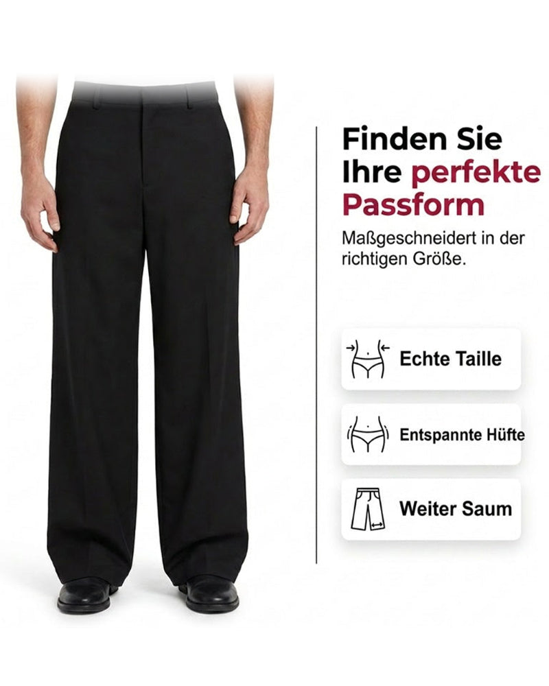 Broek Hoge Taille Knoop Gulp Breed Been