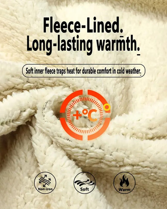 Cardigan Gevoerd Polar Fleece Open Voorzijde