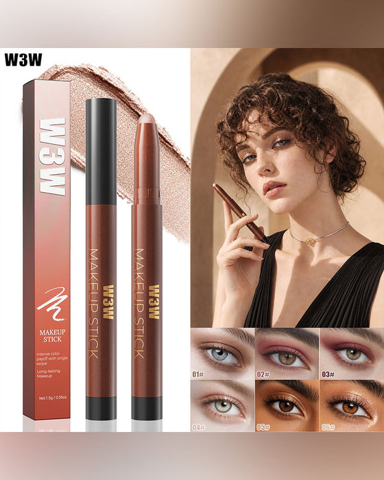 W3W Fluweel Oogstift Crème Oogschaduw Potlood