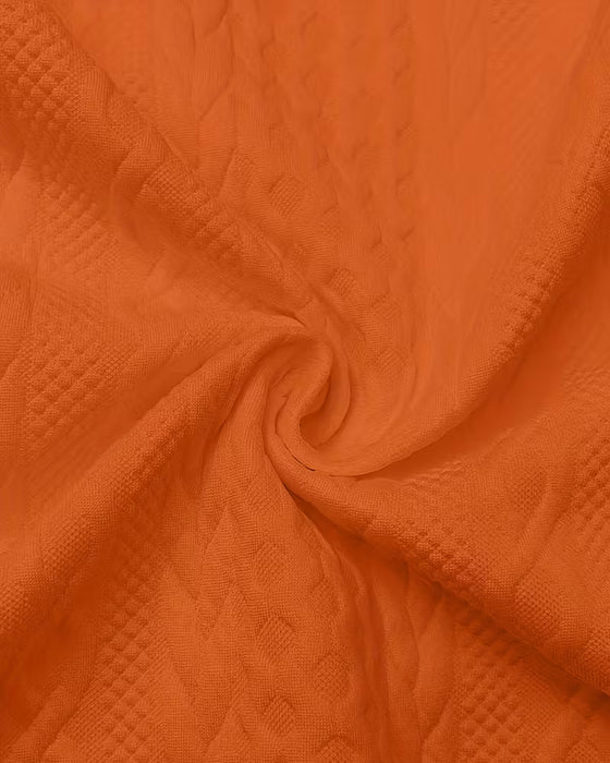 Jas Met Capuchon Jacquard Trui