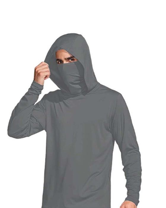 Heren Hoodies Geventileerd Snel Drogend Hoodie Zon