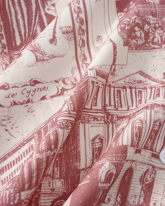 Jurk Los Onregelmatig Shirt Kraag