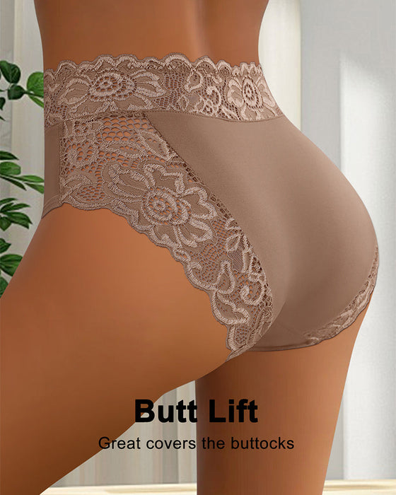 Slipje Sexy Kant Middelhoge Taille-3