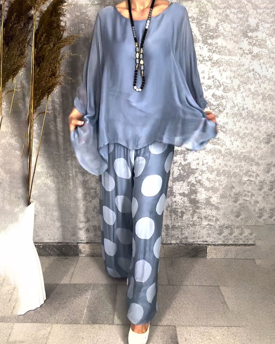 Stel Temperament Casual Stijl Tweedelig