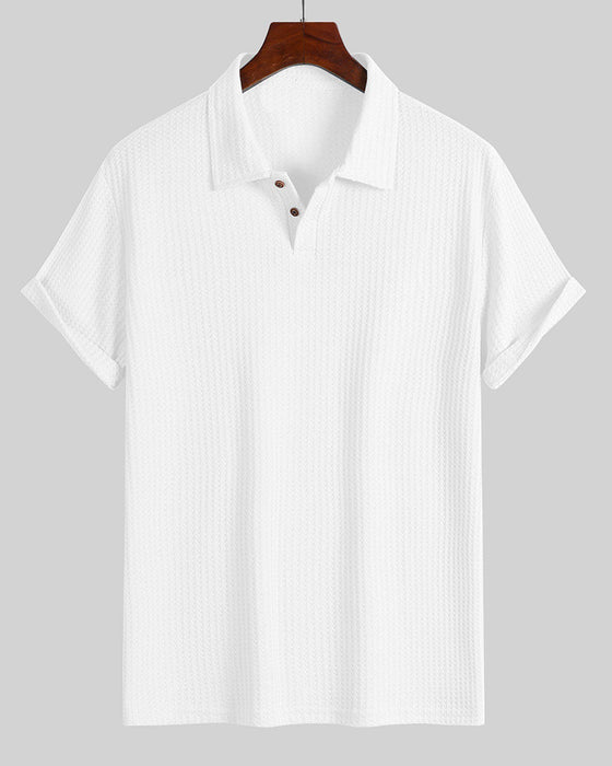 Overhemd Heren Korte Mouw Polo