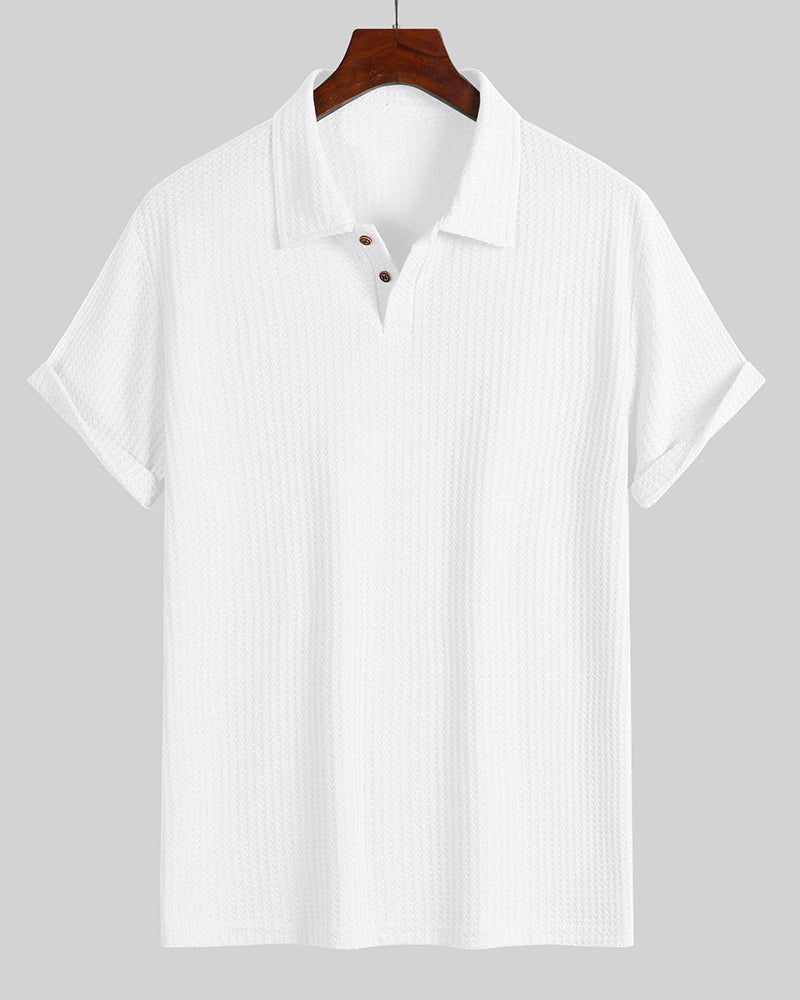 Overhemd Heren Korte Mouw Polo