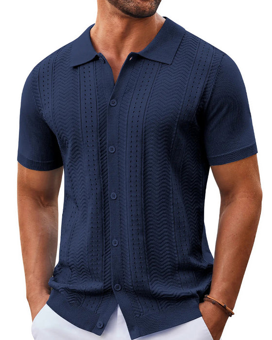 Shirts Opengewerkt Brei Knoop