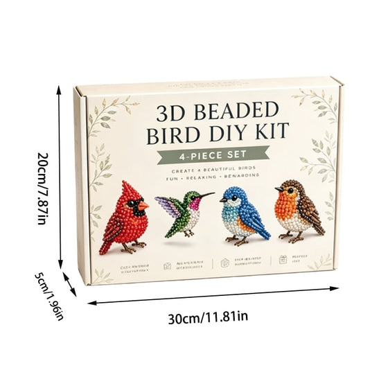 3D-kralendierenset - DIY-miniatuurdiertjes set voor beginners