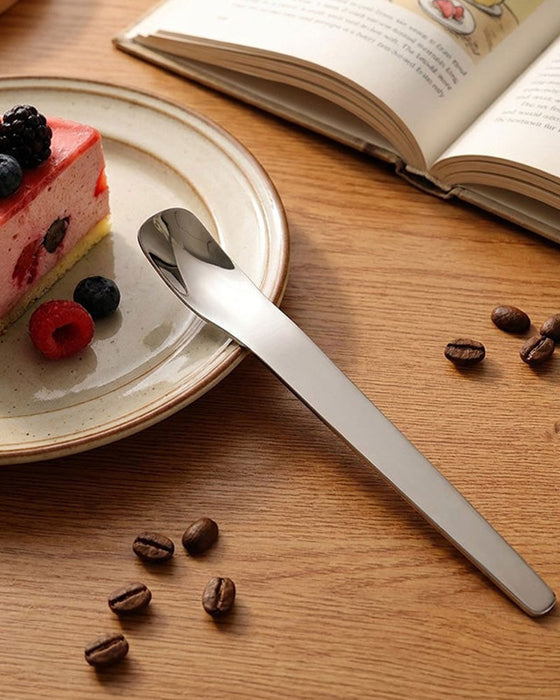 Lange Steel Dessertlepel