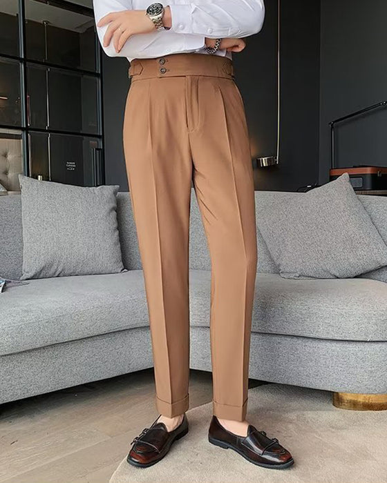 Heren Broek Zak Effen Casual Jurk
