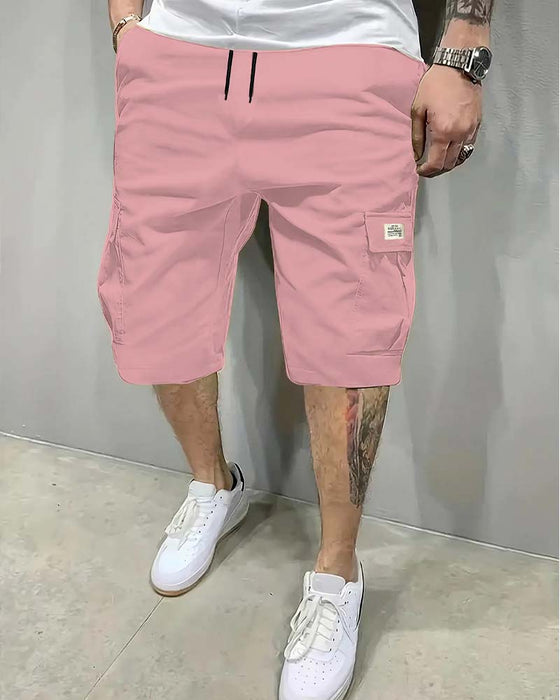 Heren Shorts Met Middenriem En Trekkoord