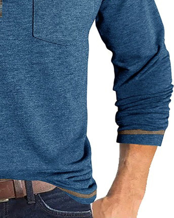 Blouse Heren Knoop Reverse Polo