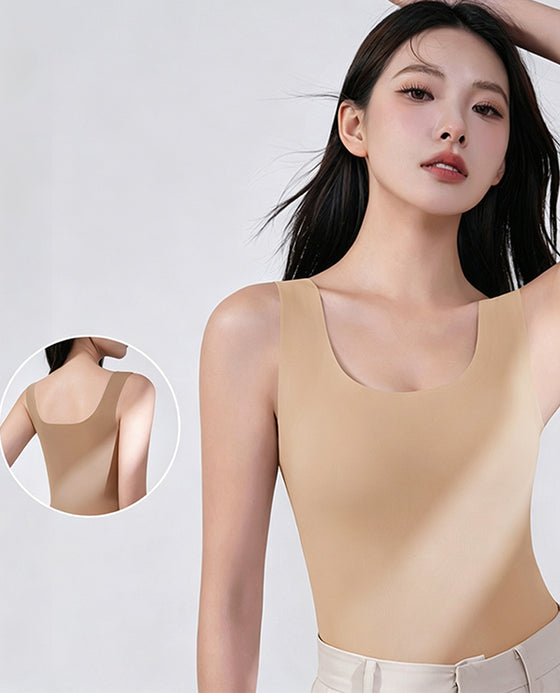 Tank Top Naadloos Ingebouwde Bh