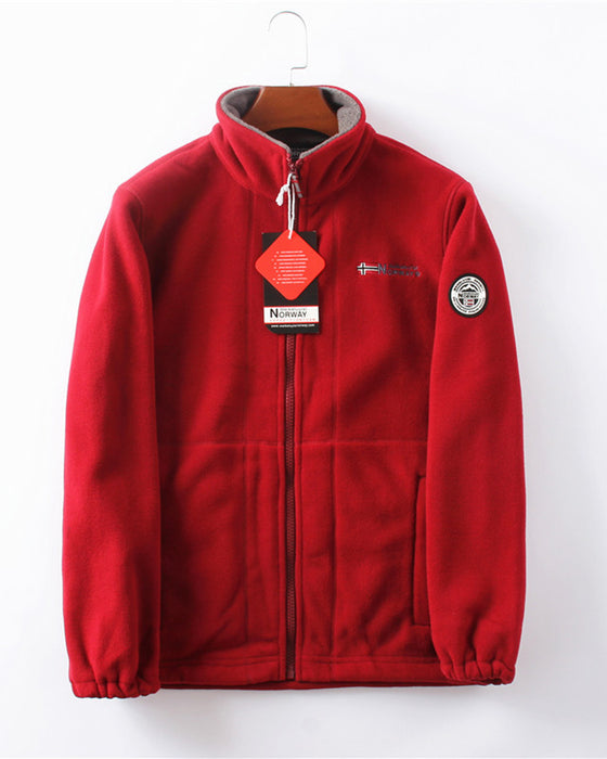 Jacket Heren Dubbel-Lagen Fleece & 50% KORTING